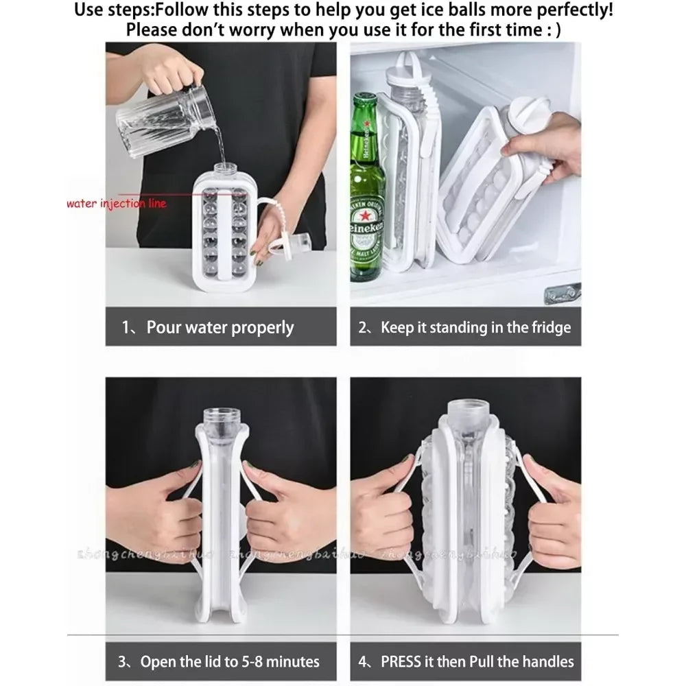 Artic Mold Pro – Molde 2 en 1 de Hielo
